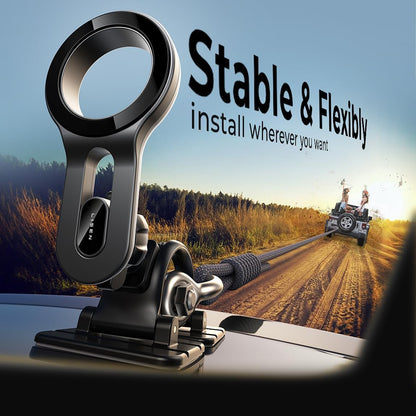 Magneettinen Autoteline Lisen, Universaali, Musta YL0224050011