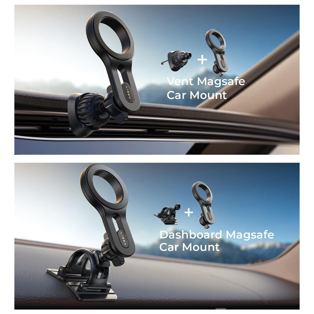 Magneettinen Autoteline Lisen, Universaali, Musta YL0224050011