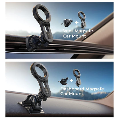 Magneettinen Autoteline Lisen, Universaali, Musta YL0224050011