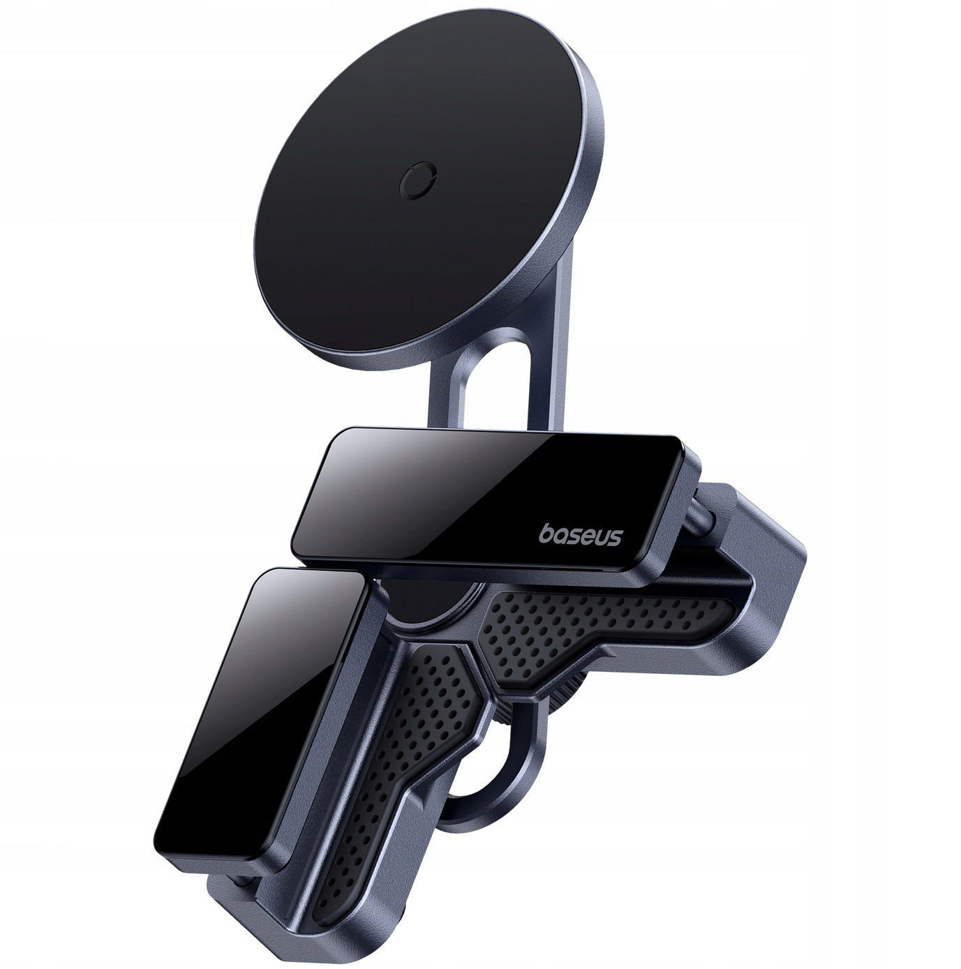 Baseus MaxView MagSafe-magneettiautoteline, Musta C40180701813-00