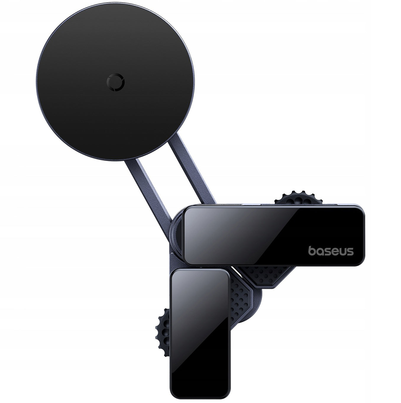 Baseus MaxView MagSafe-magneettiautoteline, Musta C40180701813-00