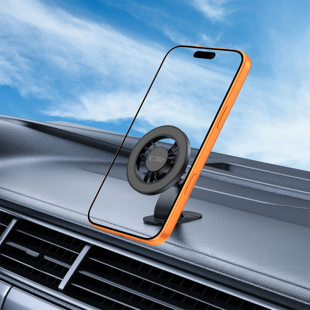Tech-Protect N56 2in1 II magneettinen autonpidike, universaali, musta