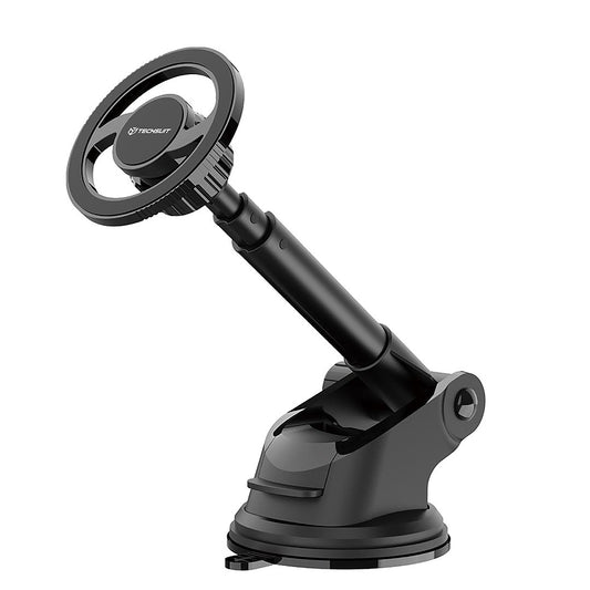 Magneettinen Autoteline Techsuit S12, Universaali, Musta