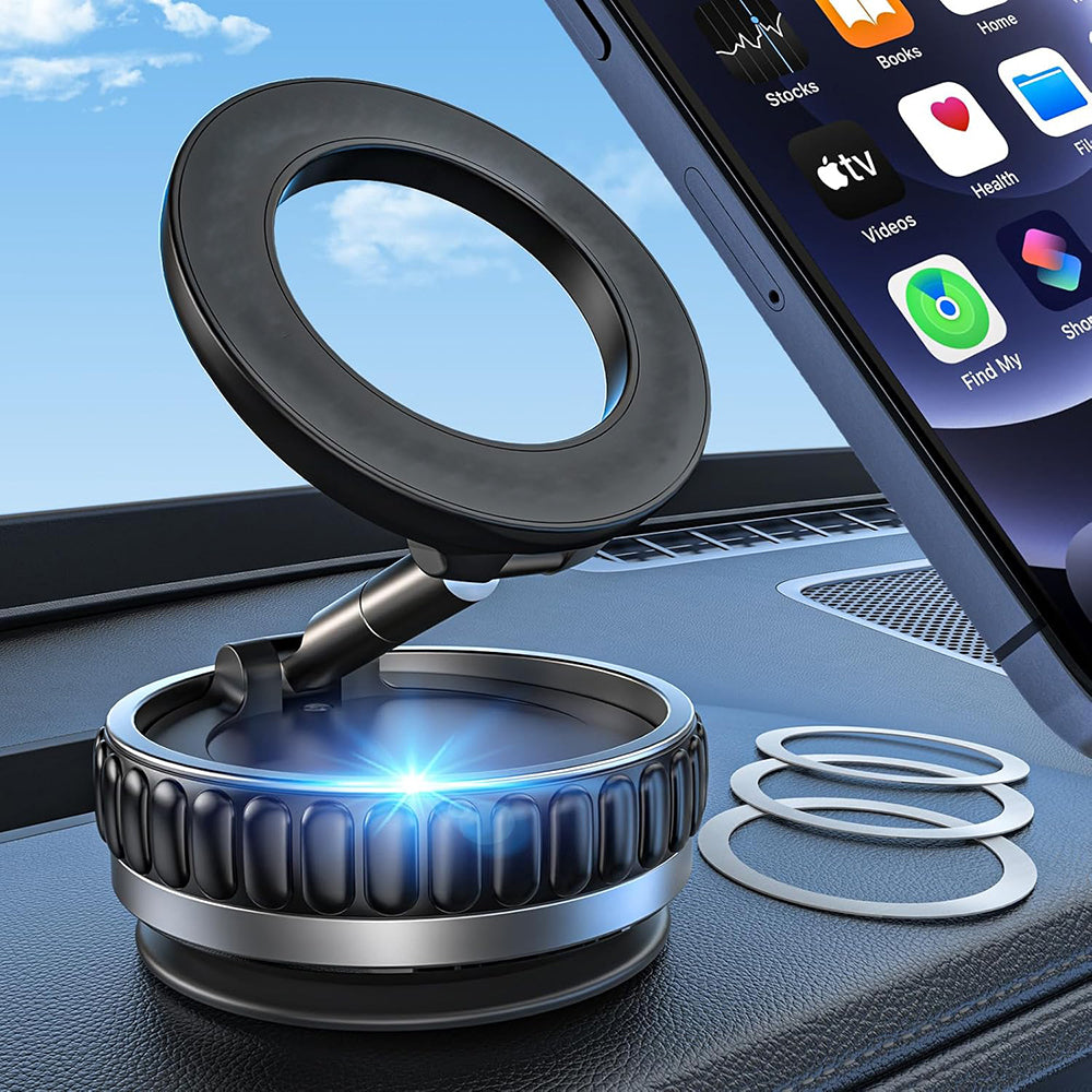 Magneettinen Auto Teline Techsuit S15, Universaali, Musta