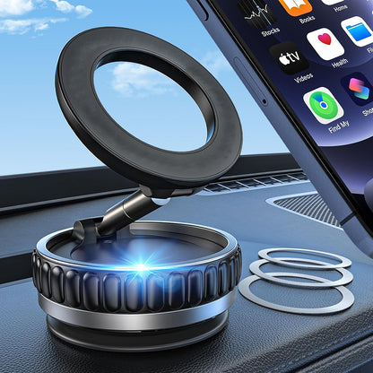 Magneettinen Auto Teline Techsuit S15, Universaali, Musta