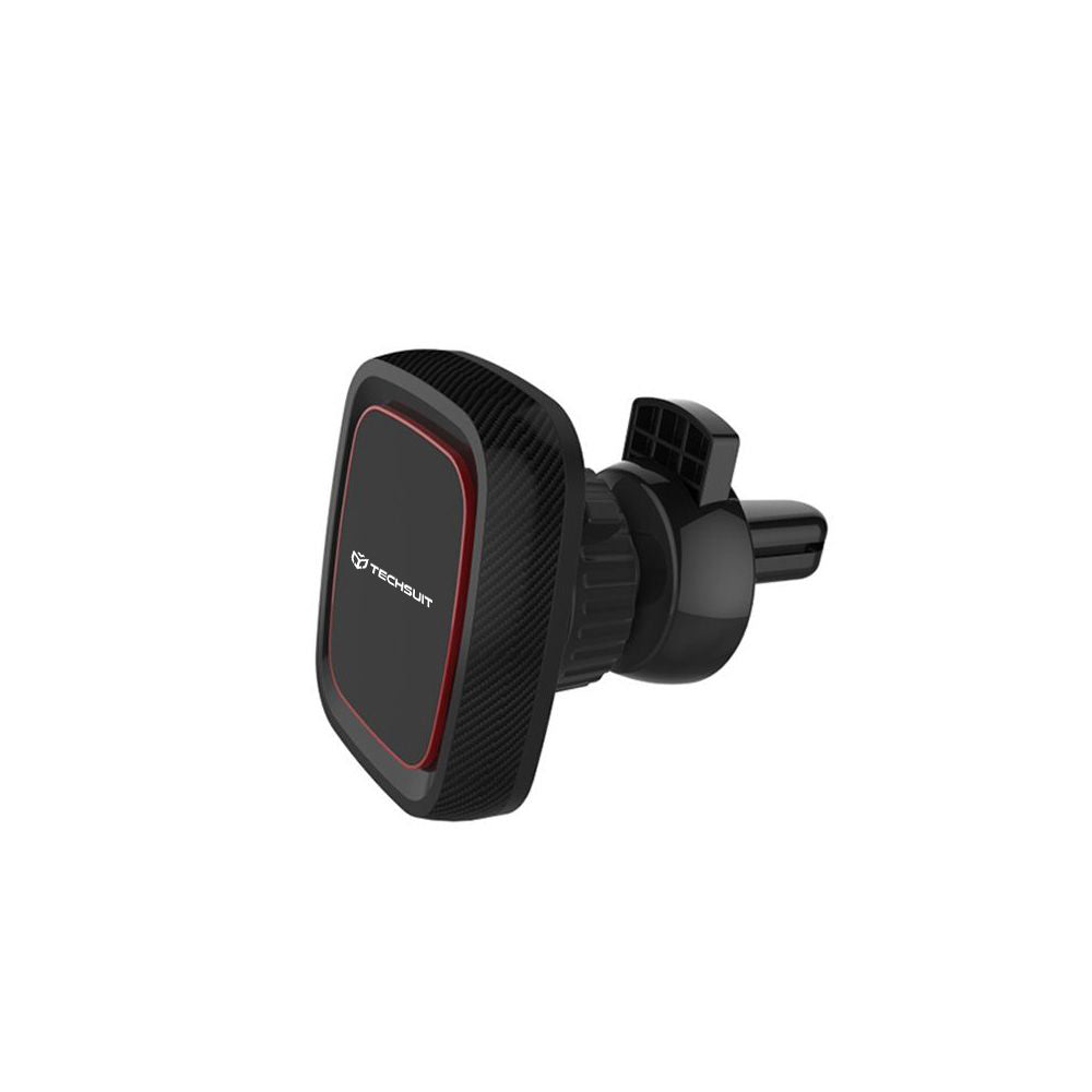 Magneettinen Auto Teline Techsuit S5, Universaali, Musta Punainen