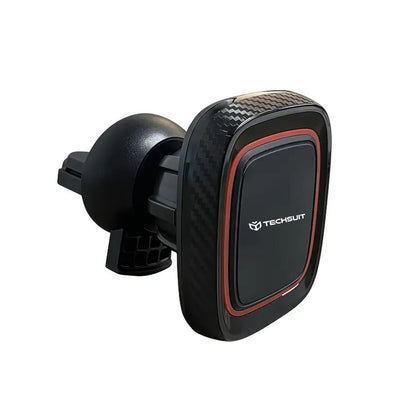 Magneettinen Auto Teline Techsuit S5, Universaali, Musta Punainen