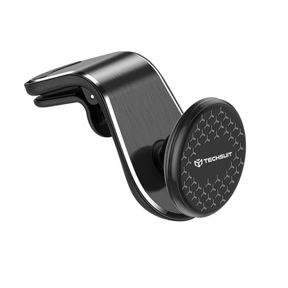 Magneettinen Auto Teline Techsuit S8, Universaali, Hopea