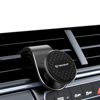 Magneettinen Auto Teline Techsuit S8, Universaali, Hopea