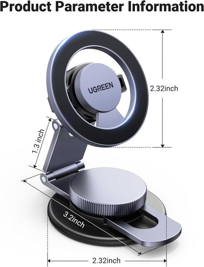 Magneettinen Autoteline UGREEN LP865, Universaali, Musta