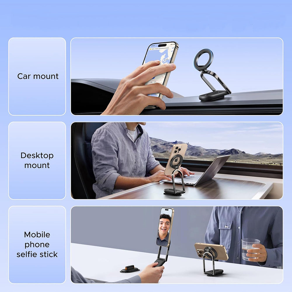 Magneettinen Autoteline UGREEN LP924 (65186), Universaali, Musta