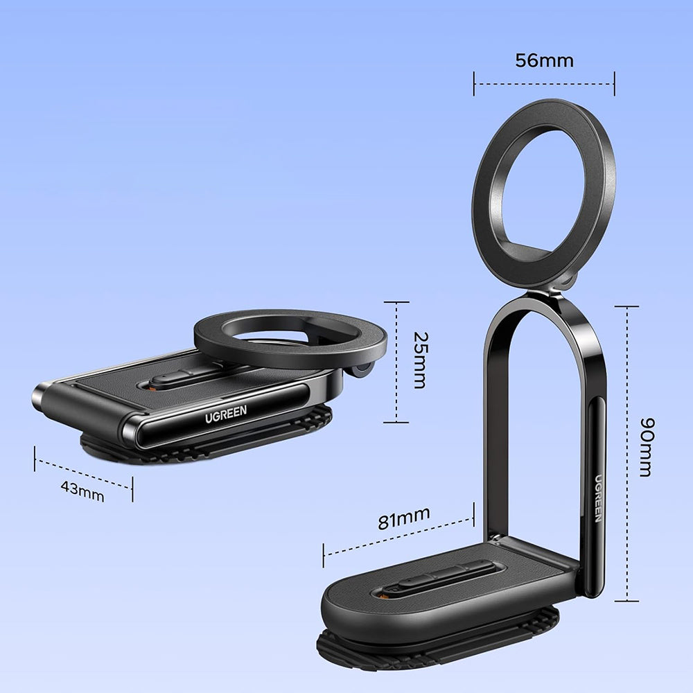 Magneettinen Autoteline UGREEN LP924 (65186), Universaali, Musta