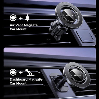 Magneettinen Autoteline UGREEN LP986 (85397), Universaali, Musta