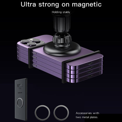 Magneettinen Autoteline Yesido C156, Universaali, Musta