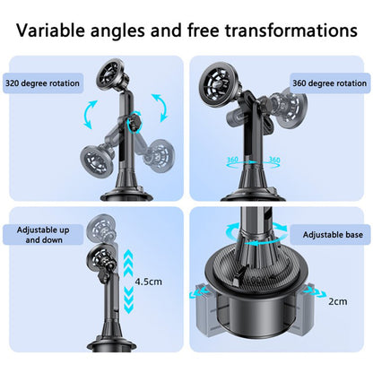 Yesido C200 Magnetic Car Holder, Universal, Black