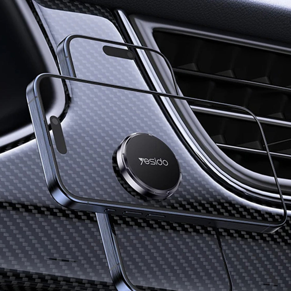 Magneettinen Autoteline Yesido C211, Universaali, Musta