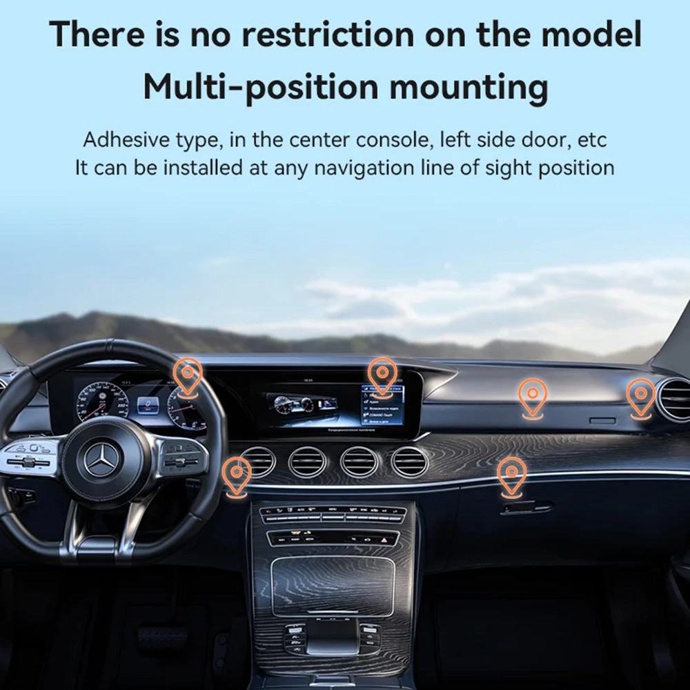 Magneettinen Autoteline Yesido C215, Universaali, Musta