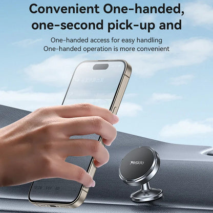 Magneettinen Autoteline Yesido C215, Universaali, Musta