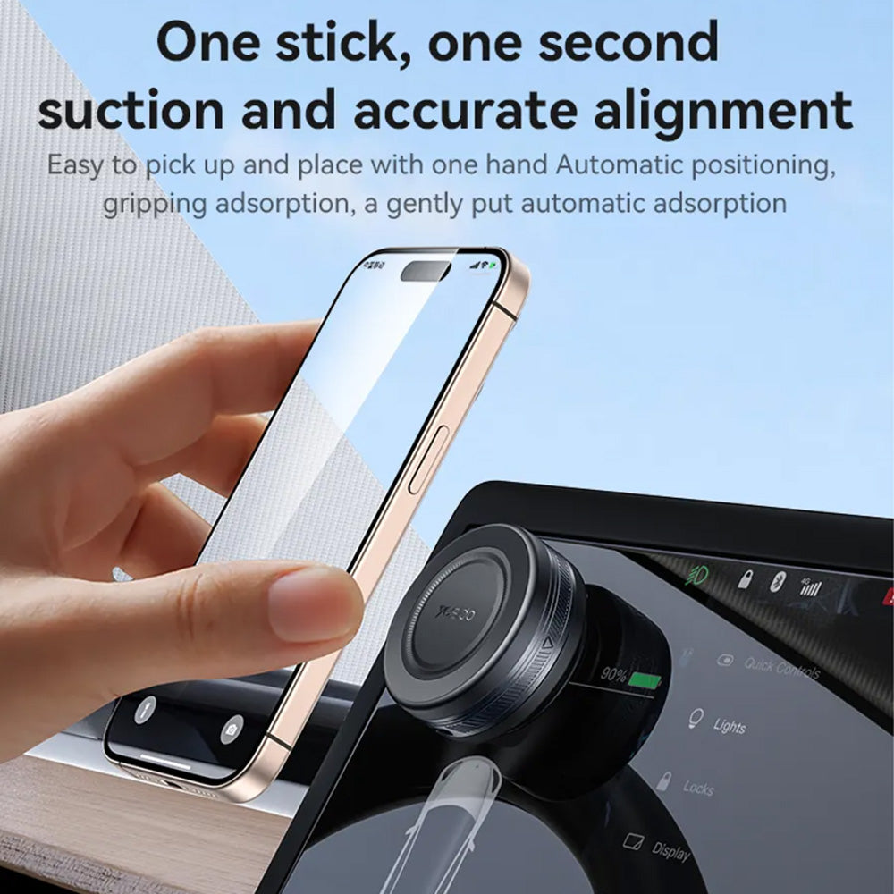 Magneettinen Autoteline Yesido C223, Universaali, Musta