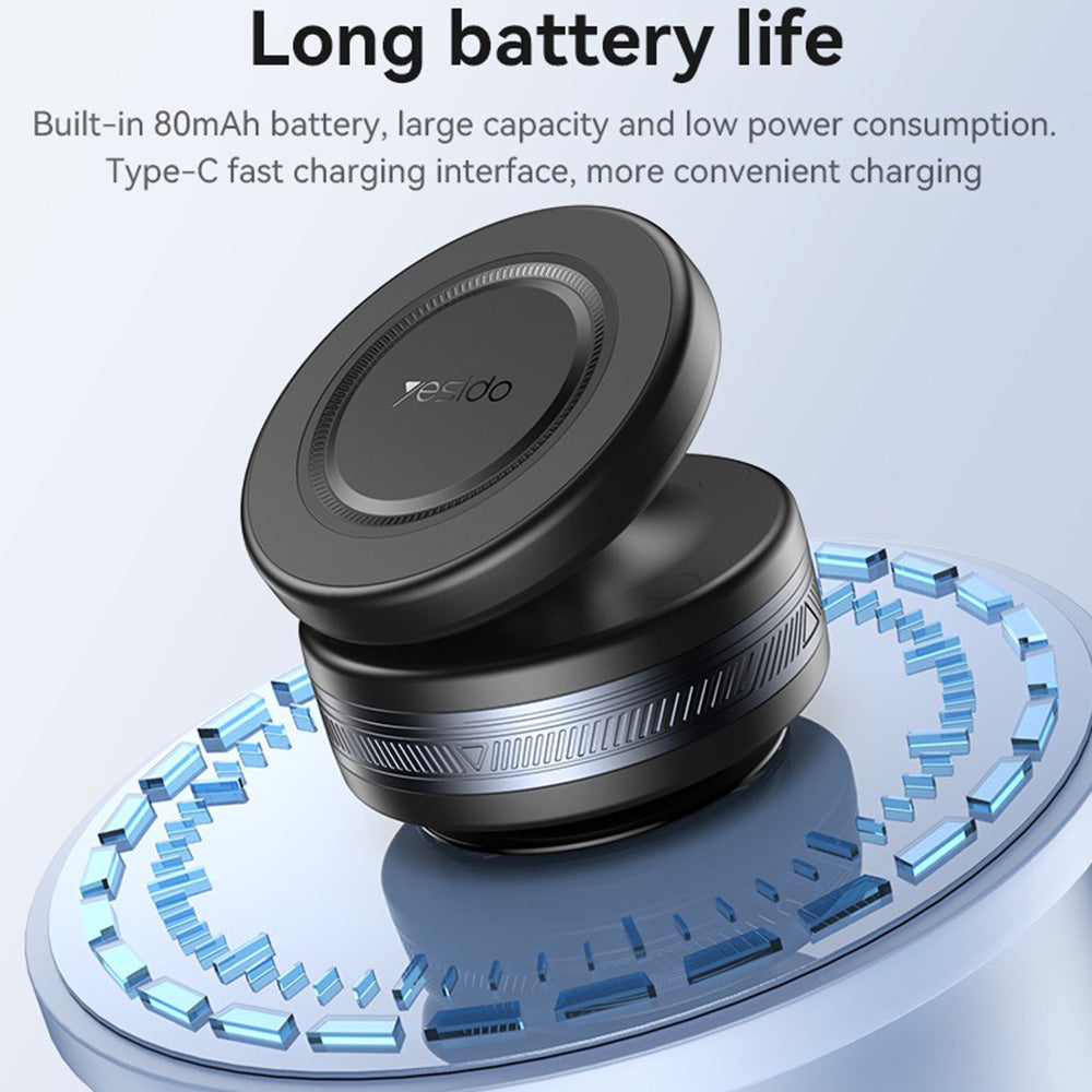 Magneettinen Autoteline Yesido C224, Universaali, Musta