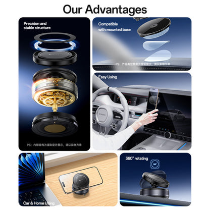 Magneettinen Autoteline Yesido C227, Universaali, Musta