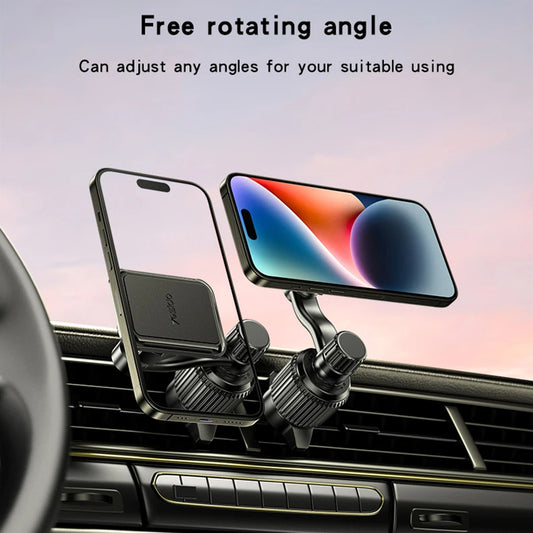 Magneettinen Autoteline Yesido C244, Universaali, Musta