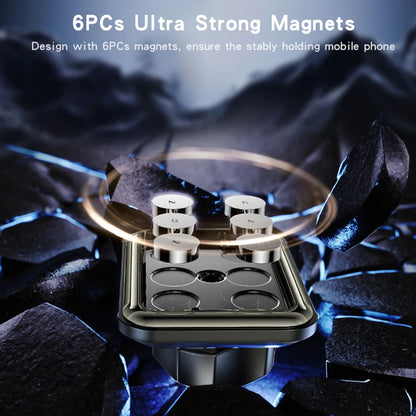 Magneettinen Autoteline Yesido C246, Universaali, Musta