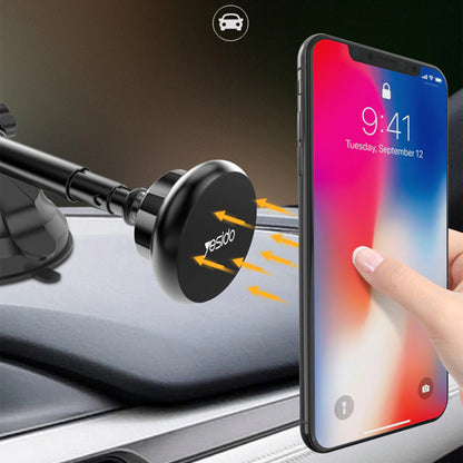 Magneettinen Autoteline Yesido C41, Universaali, Musta