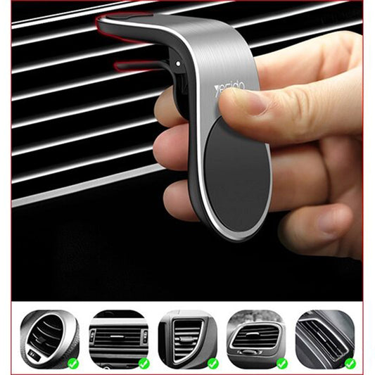 Magneettinen Autoteline Yesido C64, Universaali, Musta