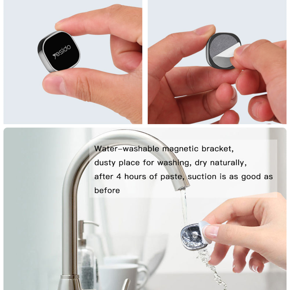 Magneettinen Autoteline Yesido C81, Universaali, Harmaa