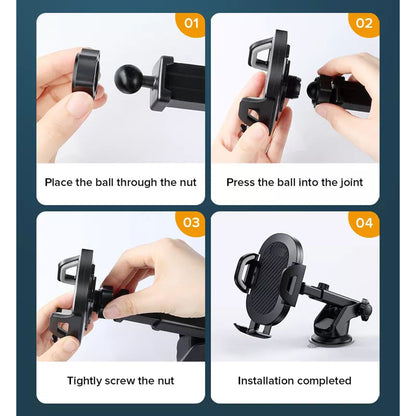 Auto Teline Techsuit S113, Universaali, Musta