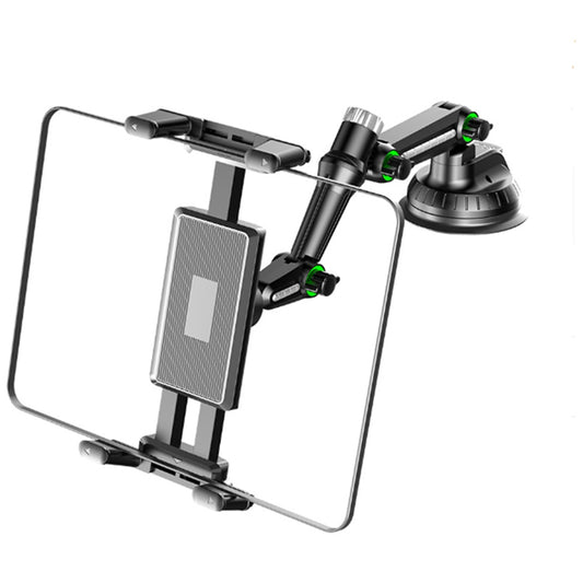 Techsuit ST1 Autoteline Puhelimelle / Tabletille, 4.7 tuumaa - 12.9 tuumaa, Musta