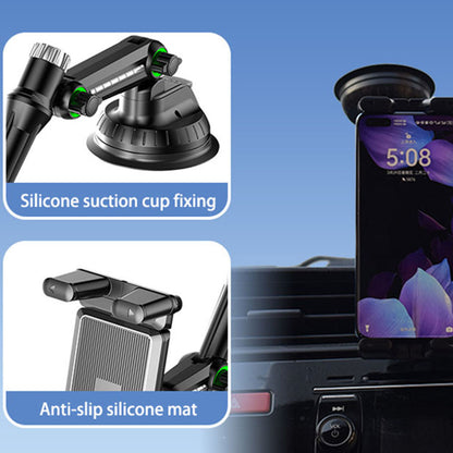 Techsuit ST1 Car Holder for Phone / Tablet, 4.7inch - 12.9inch, Black