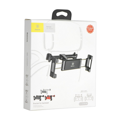 Baseus BackSeat auton niskatuki puhelimelle / tabletille, 4,7 tuumaa - 12,9 tuumaa, musta, uudelleenpakattu SUHZ-01