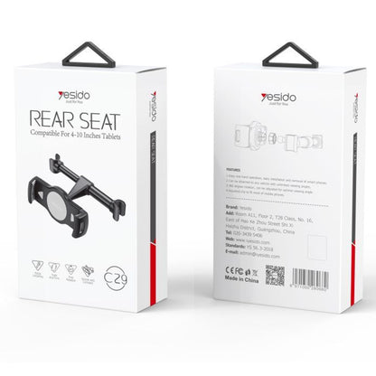 Autoteline Yesido C29, 4 tuumaa - 10 tuumaa, Musta