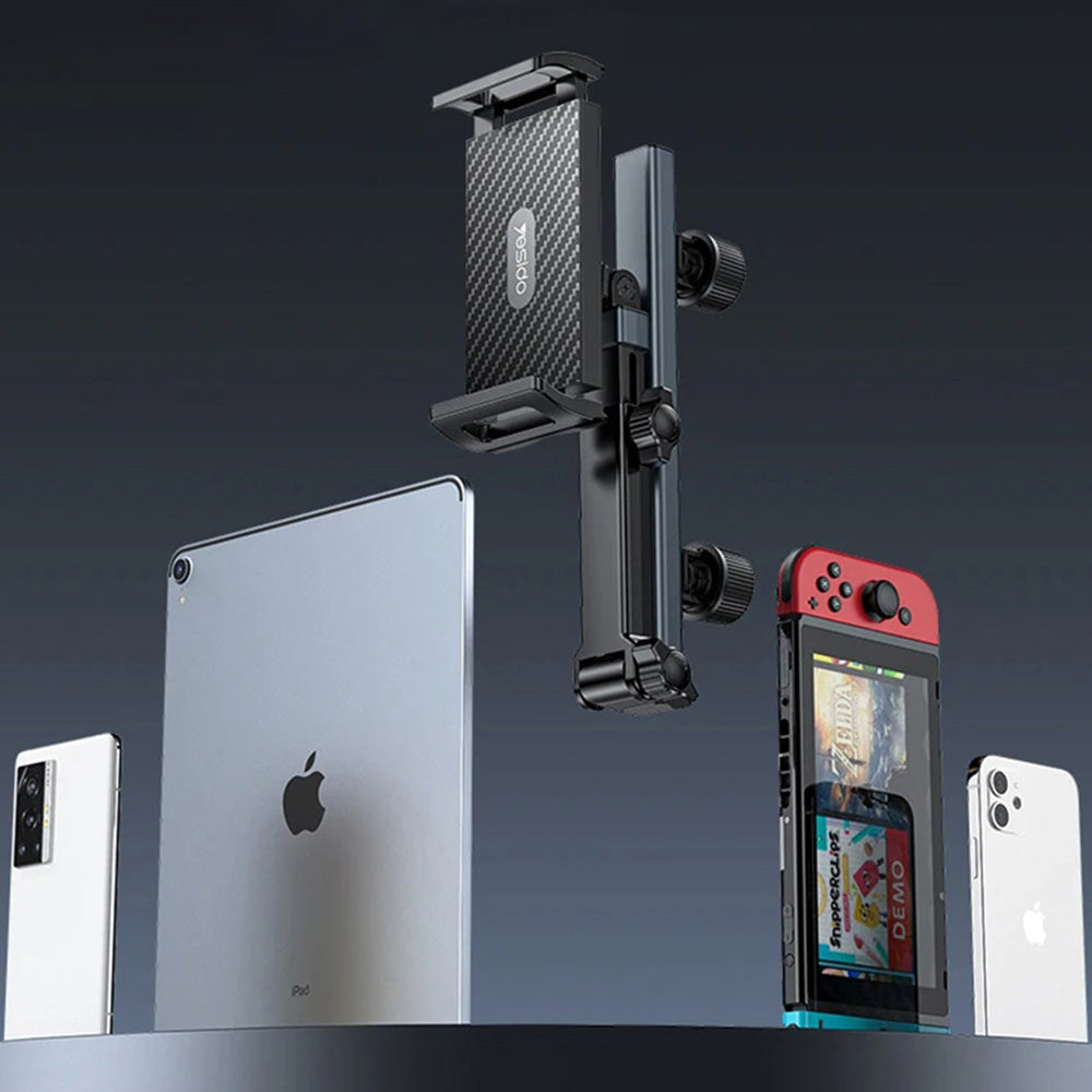 Autoteline Yesido C294, 4.7 tuumaa - 13 tuumaa, Musta