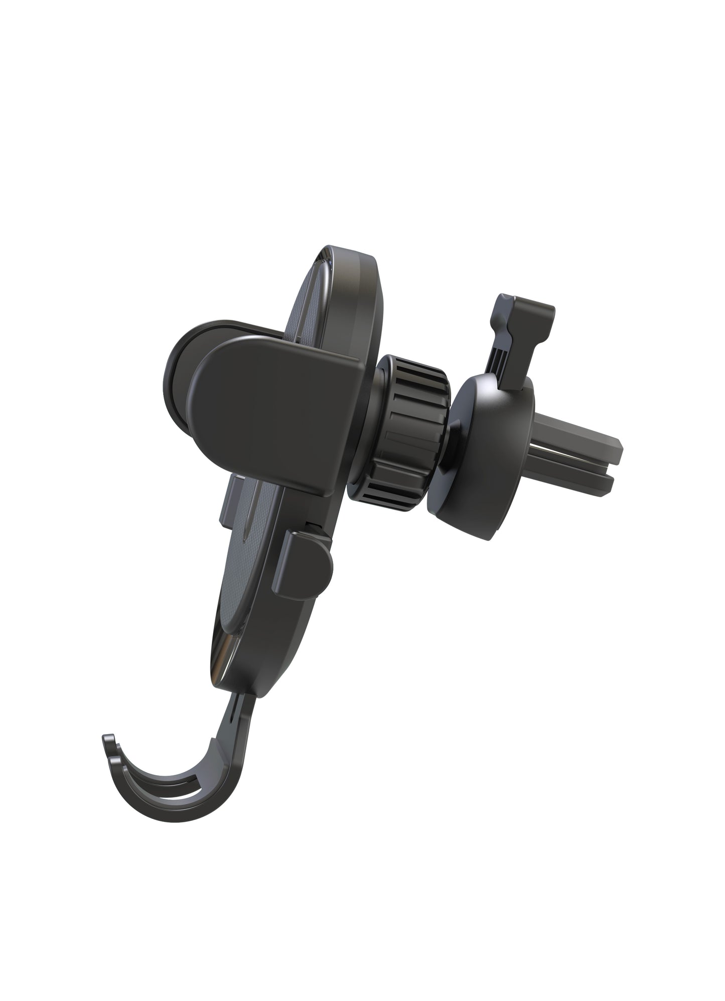 XO Design C60 2in1 Car Holder, 4inch - 6inch, Black