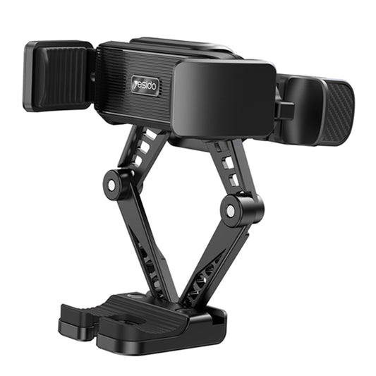 Auto Teline Yesido C166, 4.7 tuumaa - 7 tuumaa, Musta