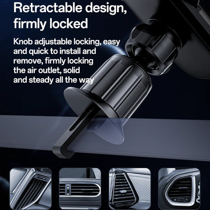 Autoteline Yesido C247, 4.7 tuumaa - 7.2 tuumaa, Musta