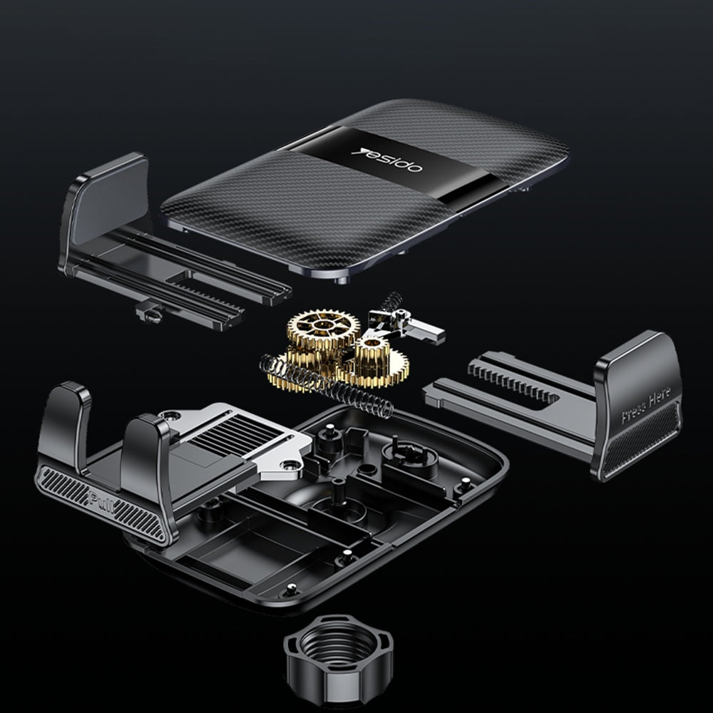 Yesido C251 Autoteline, 4.8 tuumaa - 7.2 tuumaa, Musta