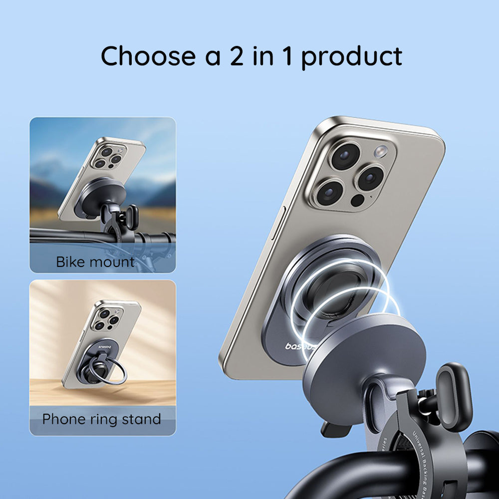 Baseus PrimeTrip Universal Pyöräteline, Musta C40569001121-00