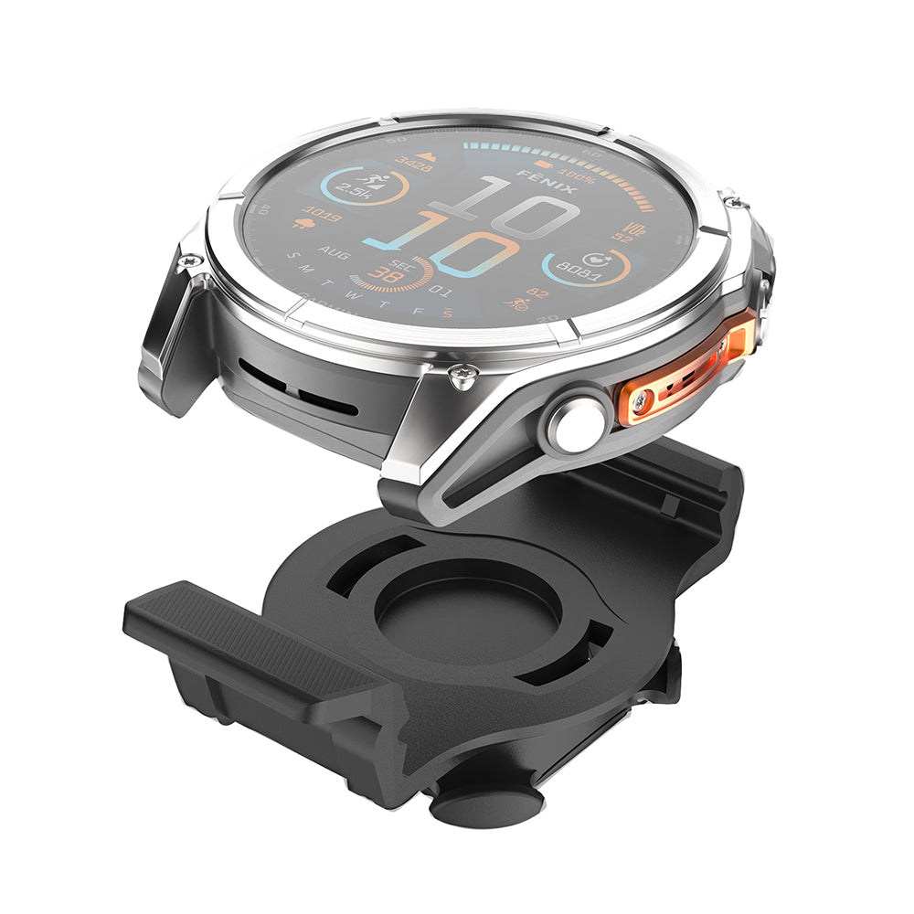 Fixed-pyöräteline Garmin Watch 22mm / Edge Computer, Musta