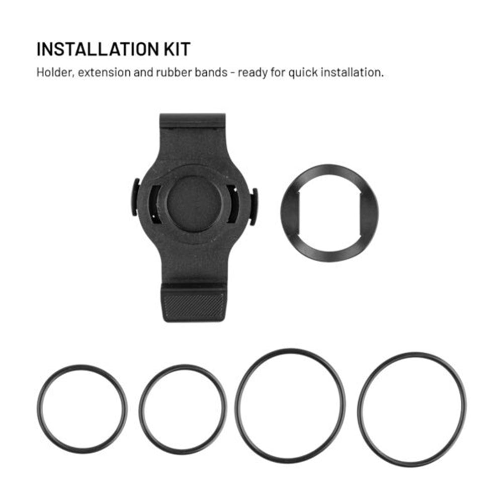 Fixed-pyöräteline Garmin Watch 22mm / Edge Computer, Musta