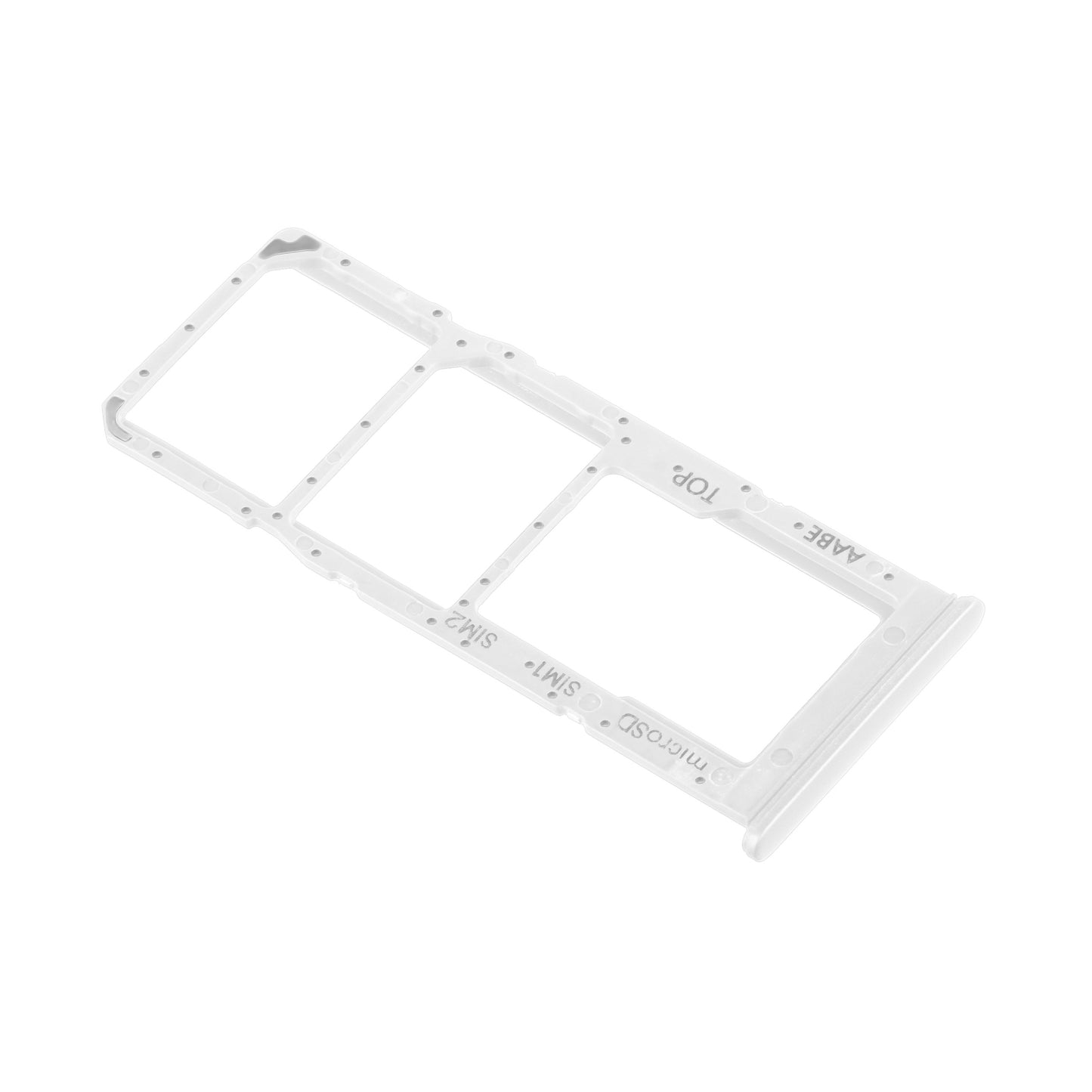 SIM-pidike - Kortinpidike Samsung Galaxy A12 Nacho A127 / A12 A125, valkoinen