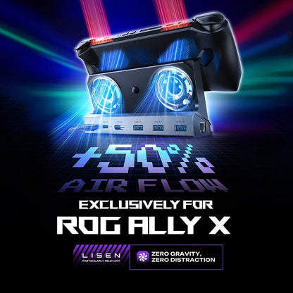 Hub-teline jäähdyttimellä Lisen S1 ROG / Lenovo / Razer / Aya / Logitech / Onexplayer -sarjoille, Musta YL0423110005