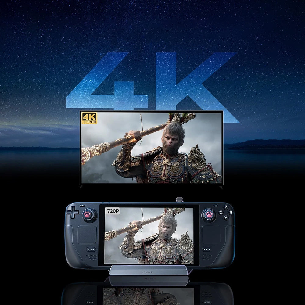 Hub-teline jäähdyttimellä Lisen S1 ROG / Lenovo / Razer / Aya / Logitech / Onexplayer -sarjoille, Musta YL0423110005