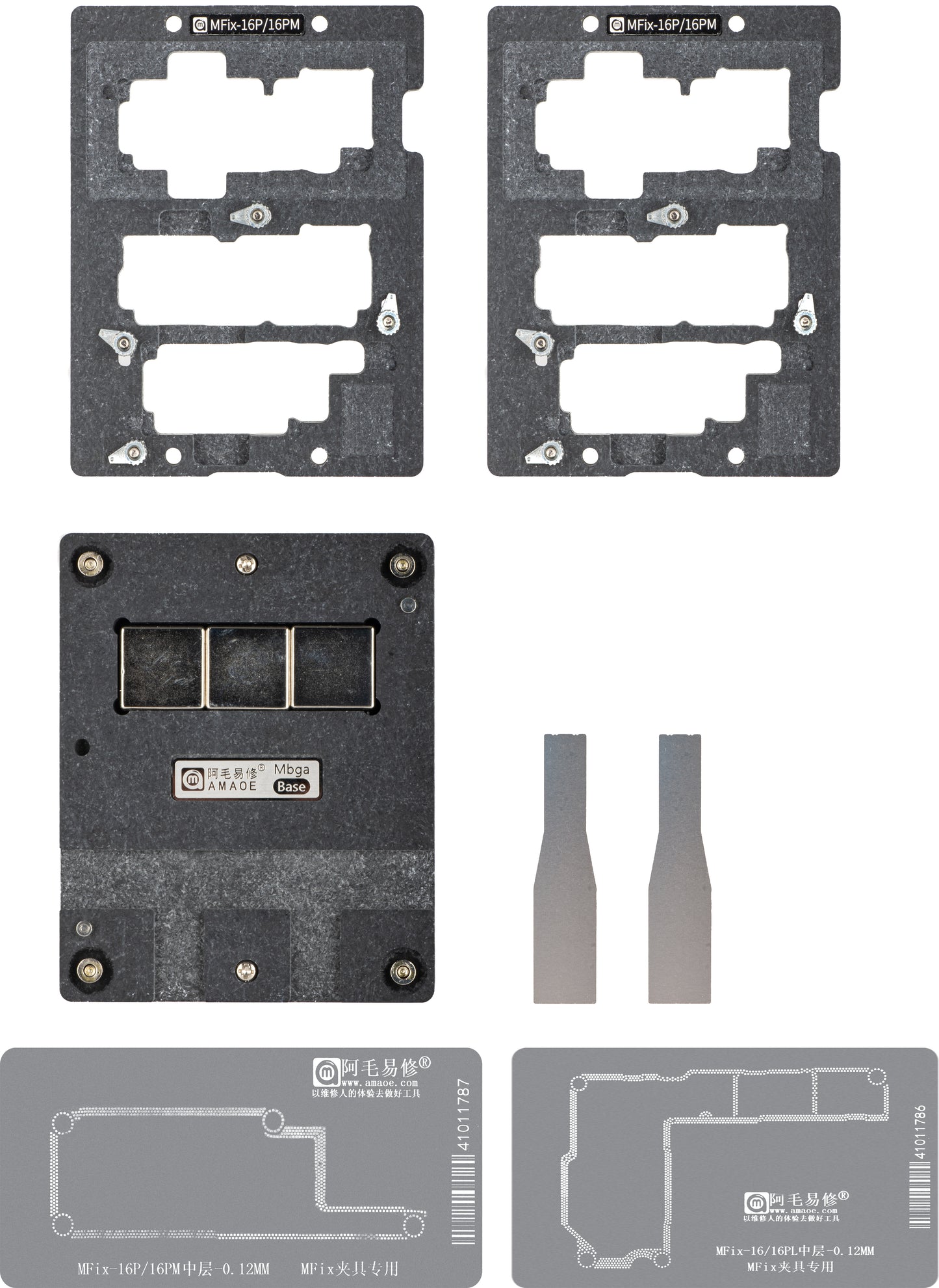 Amaoe MFix-16 Reballing-työteline Apple iPhone 16 -sarjalle