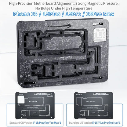 QIANLI-magneettinen PCB-työteline Apple iPhone 15 -sarjalle