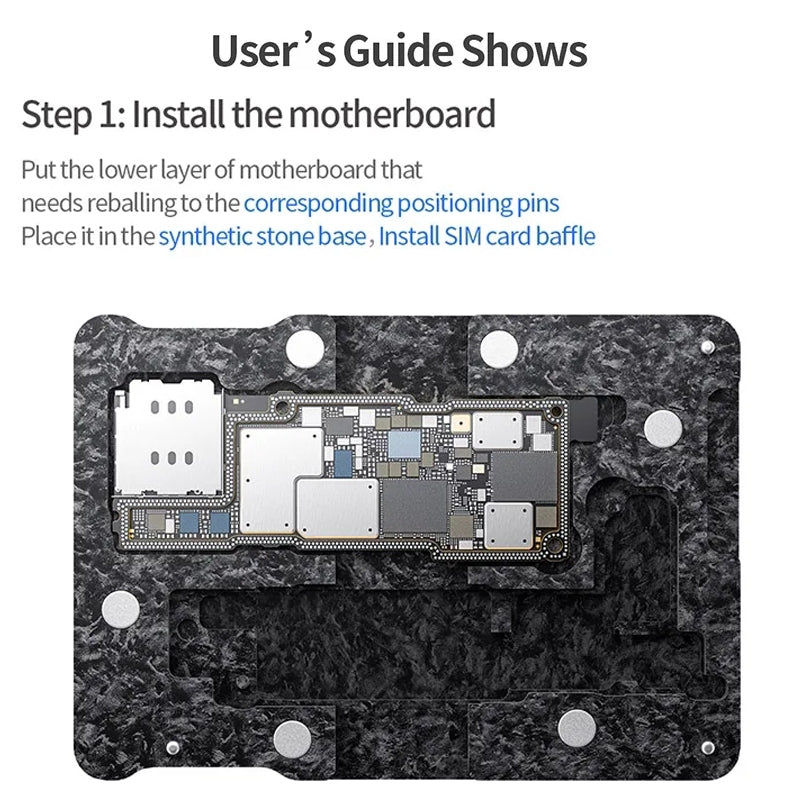 QIANLI-magneettinen PCB-työteline Apple iPhone 15 -sarjalle