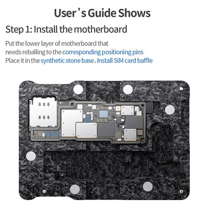 QIANLI-magneettinen PCB-työteline Apple iPhone 15 -sarjalle